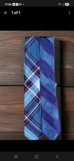 Lot Of 2 Vintage Express Mens Neckties NWT!!