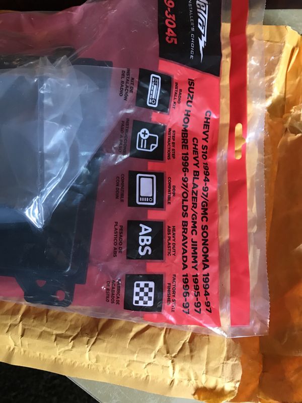 Chevy S10 Double Din Stereo Install Kit For In Woodland Wa Chevy S10 Double Din Stereo Install Kit