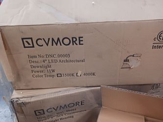 6" New Construxtion IC Airtight Housing Recessed  Lighting Lot Of 6 Dnc00004