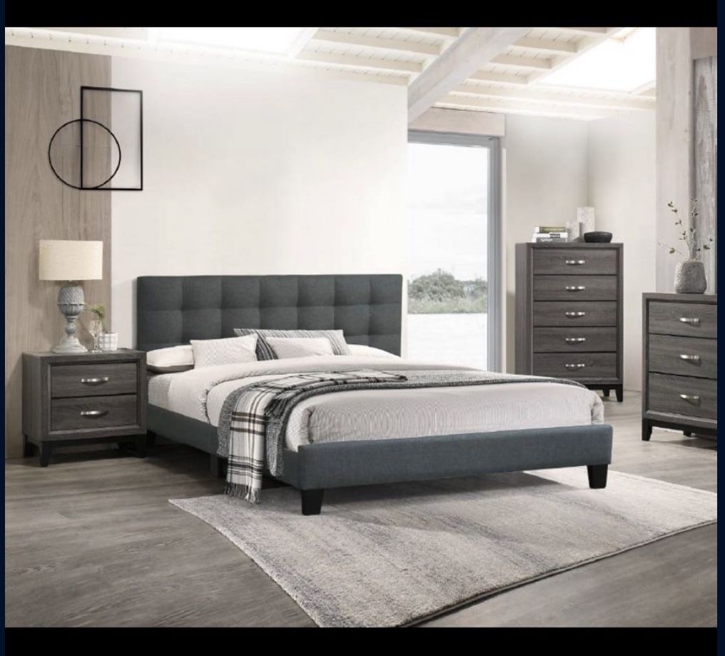 Queen Size Bed Frame H/B F/b Not Including Mattress