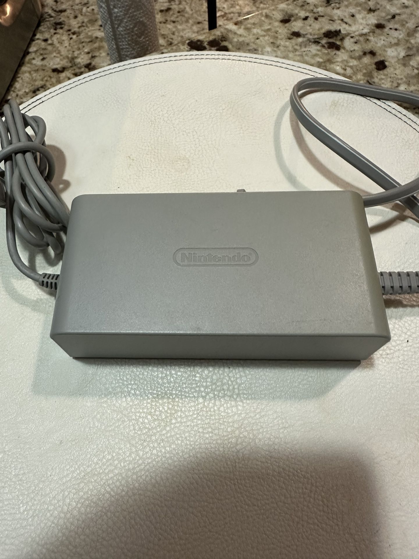 Official (USA) OEM Original Nintendo Wii U WUP-002 AC Adapter Power Supply and Wii cables 