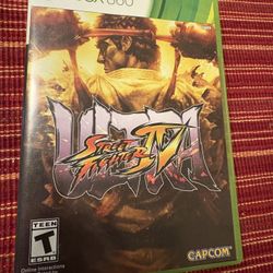 Xbox 360 Video Game Street Fighter 4