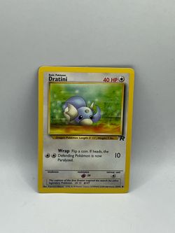 Pokemon Team Rocket Dratini Card #53