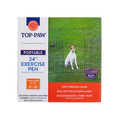 Top Paw 24 Inch Portable Exercise Pen