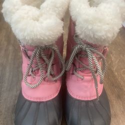 Pink Boots