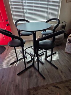 Table and chairs