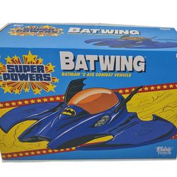 Batwing Batman's Air Combat Vehicle Super powers By McFarlane Toys Brand New, Unopened, And Still Factory Sealed
