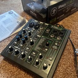 Mackie ProFX6v3 6-Channel Professional Effects Mixer with USB