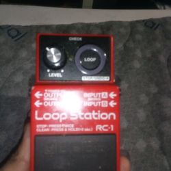Boss Loop Station RC-1 Guitar Pedal 