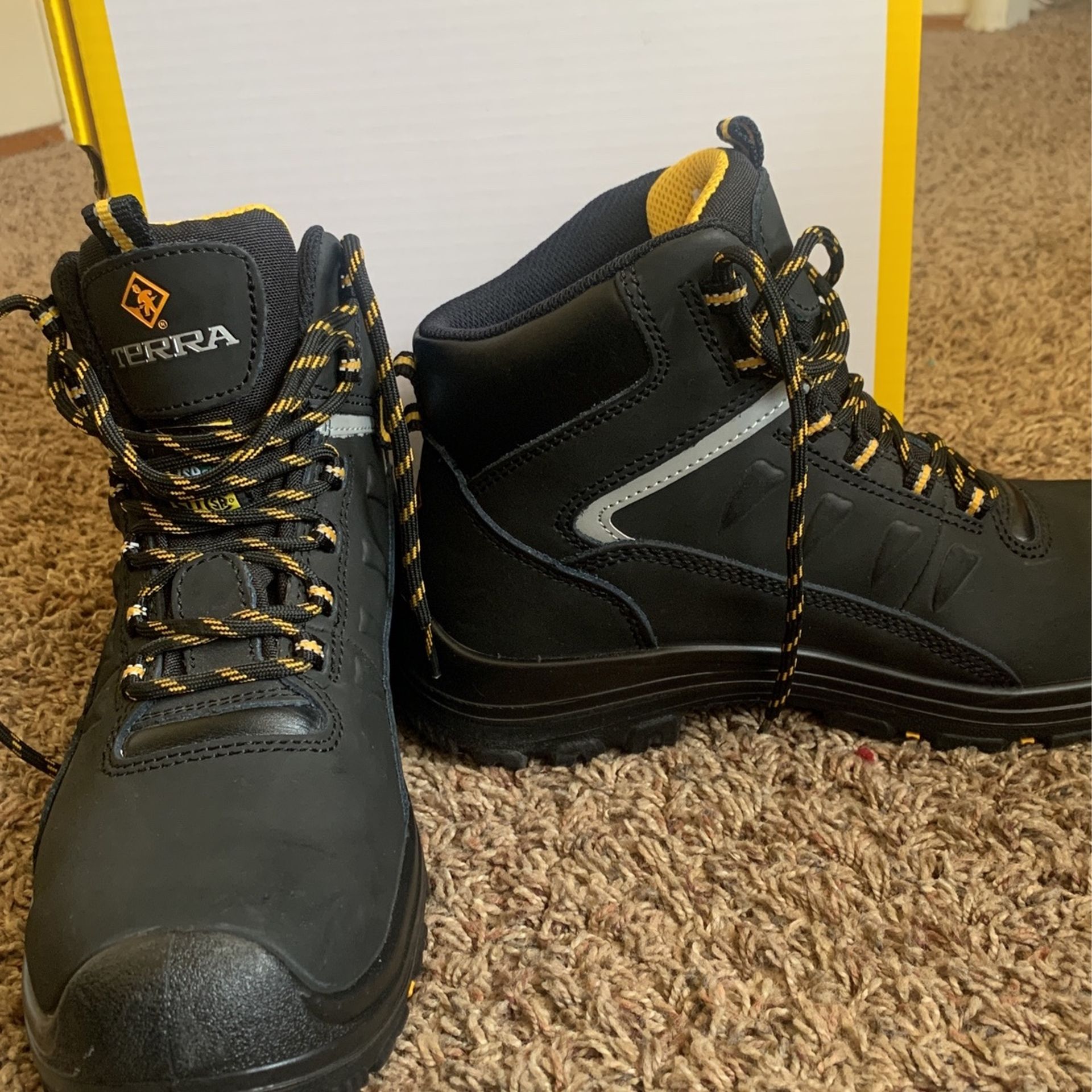 Steel-Toe Work Boots Terra Findlay