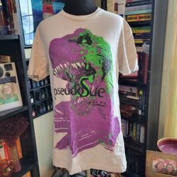 Toppling Goliath Brewery Decorah, IA T-Shirt Pseudo Sue Dinosaur Sz Small