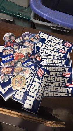 Bush campaign memorabilia
