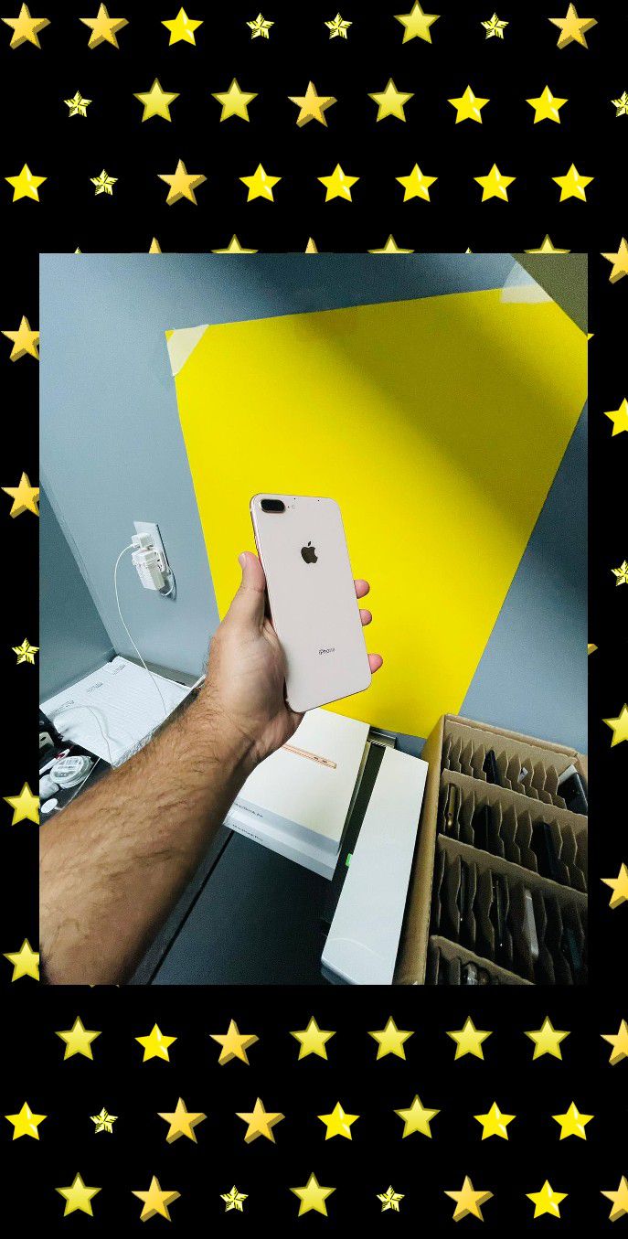 iPhone 8 Plus 64gb Gold Finance for 20 Down, No Credit needed (starting @