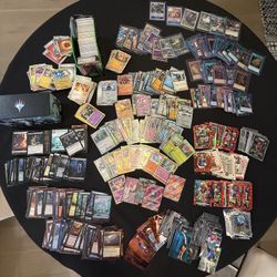 Pokémon, Yu-Gi-Oh!, Magic & More. Mixed Trading Card Lot 