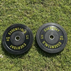 35lb Olympic Bumper Plates