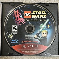 Lego Star Wars The Complete Saga PlayStation 3 Game