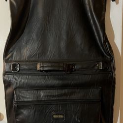 Garment Travel Bag Leather! 