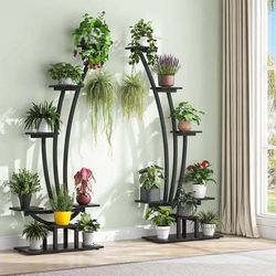 New 6-tier Tall Indoor Plant Stand Pack of 2 for Garden Balcony