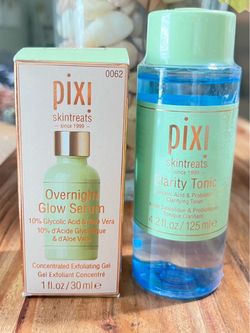 Pixi glow serum and tonic