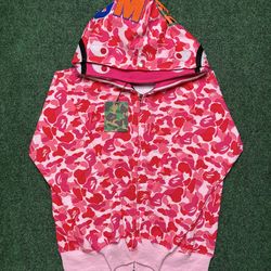 Pink Bape Hoodie