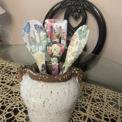 Vase Con Cucharas Incluidas .
