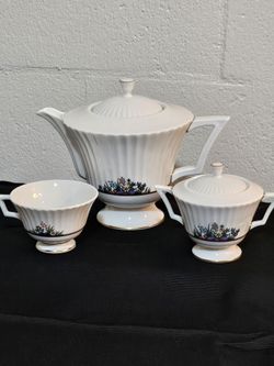 MINT/NEW] Discontinued Lenox "Rutledge" 3-Piece Tea Set - $499 (OBO)