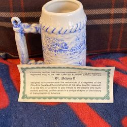 1981 Limited Edition Canal Series Mug w/ Cert