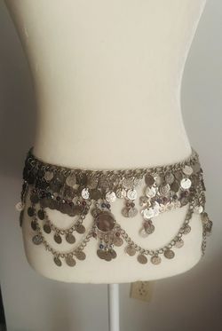 Belly Dance Coin Belt Or Waist Belt