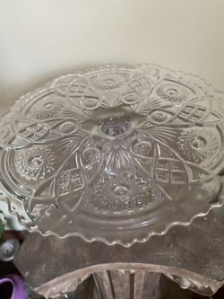 Beautiful Vintage Cake Plate