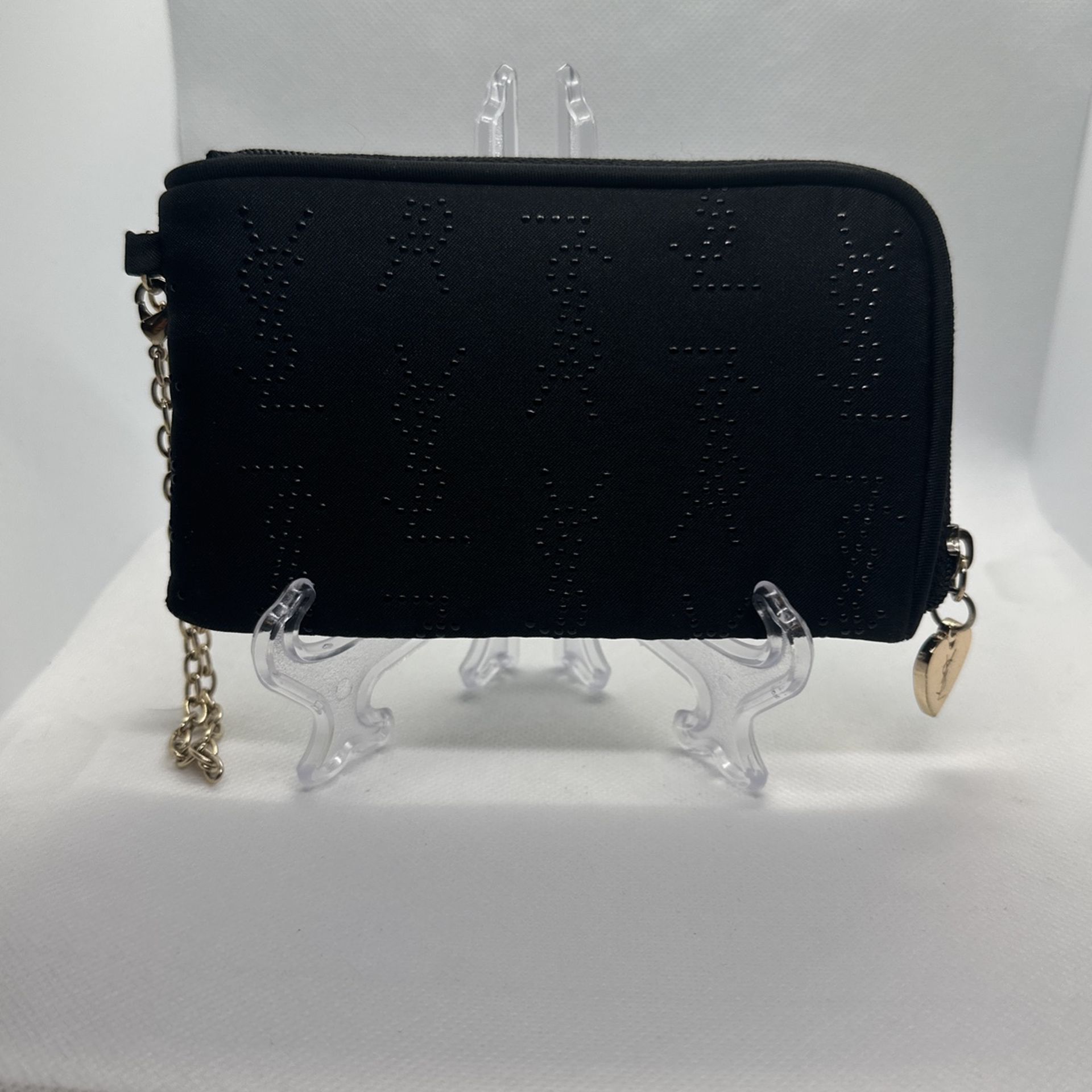 Black YSL Monogram Card Case