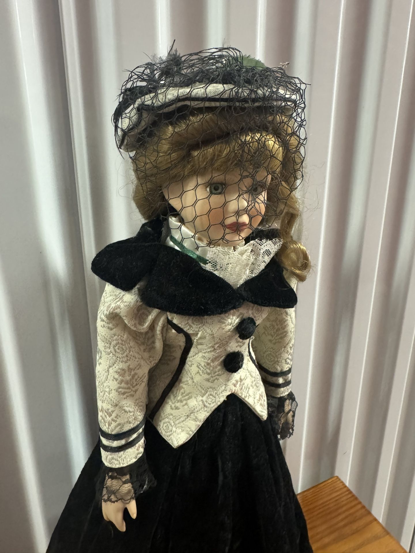 Vintage Doll with Beautiful Hat