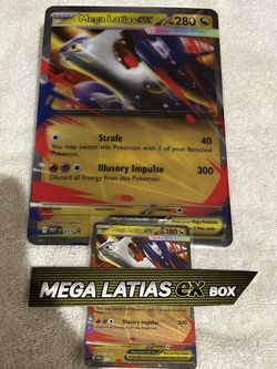 2025 POKEMON MEGA LATIAS EX BOX PROMOS