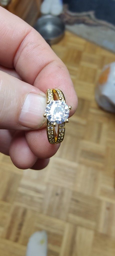 Engagement Ring Wedding Set