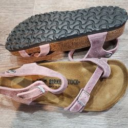 New Women Birkenstock Lavender Voilet Oiled Leather 38 7 8