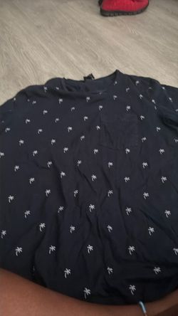 A men’s shirt is a large