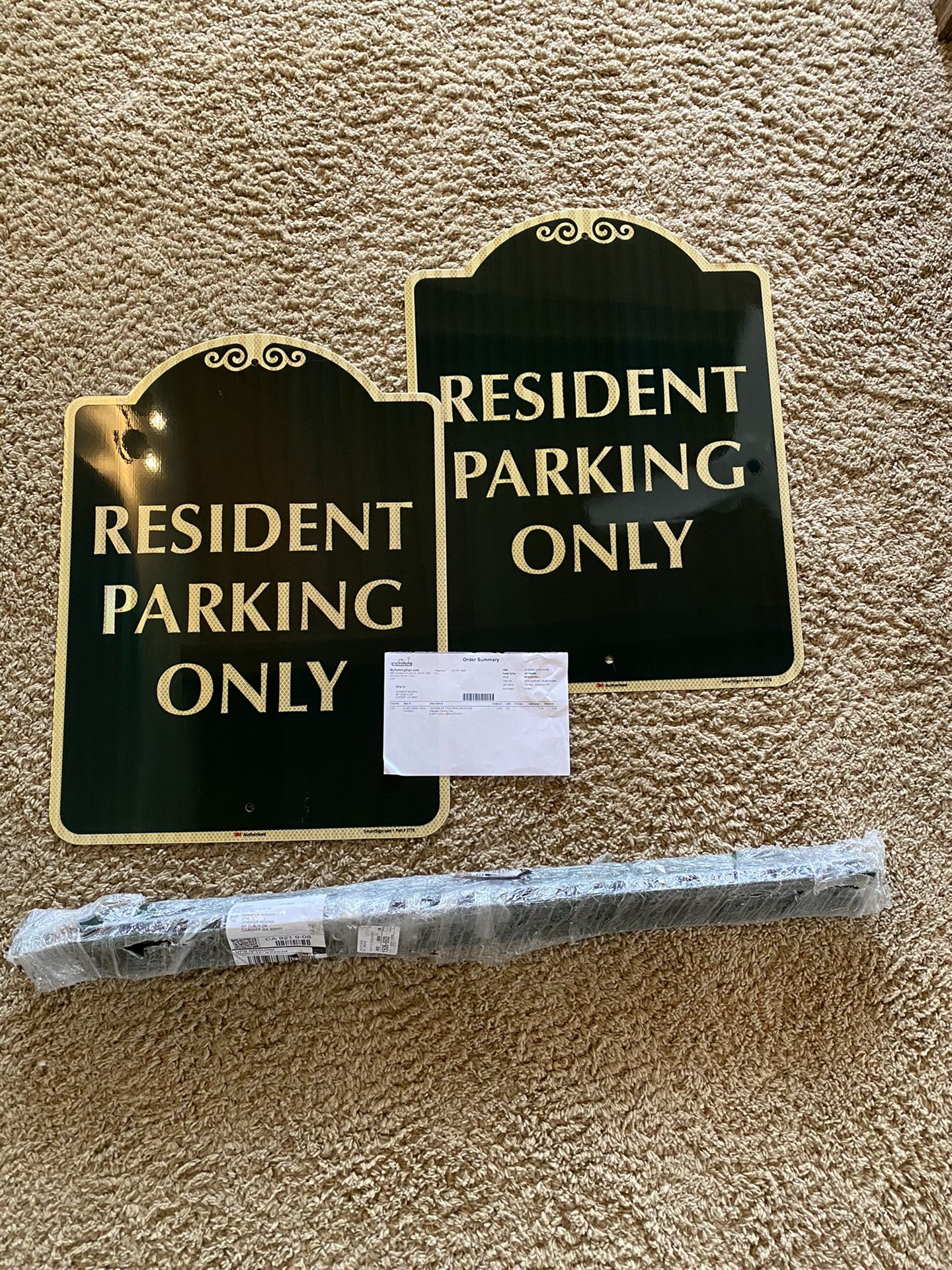 MyParkingSign Resident Parking Only Signs - 2