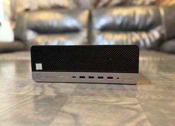 HP Prodesk 600 G3 SFF Core i7 6th gen 16GB RAM 500GB SSD Windows 11 dual display desktop computer