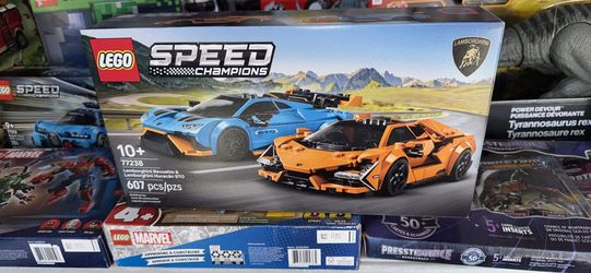 LEGO Speed Champions Lamborghini Revuelto & Huracán STO 77238
