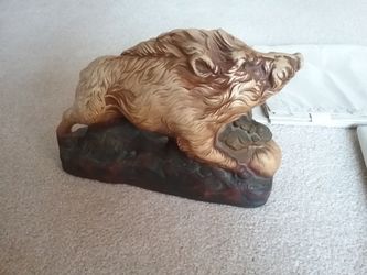 Boar statue