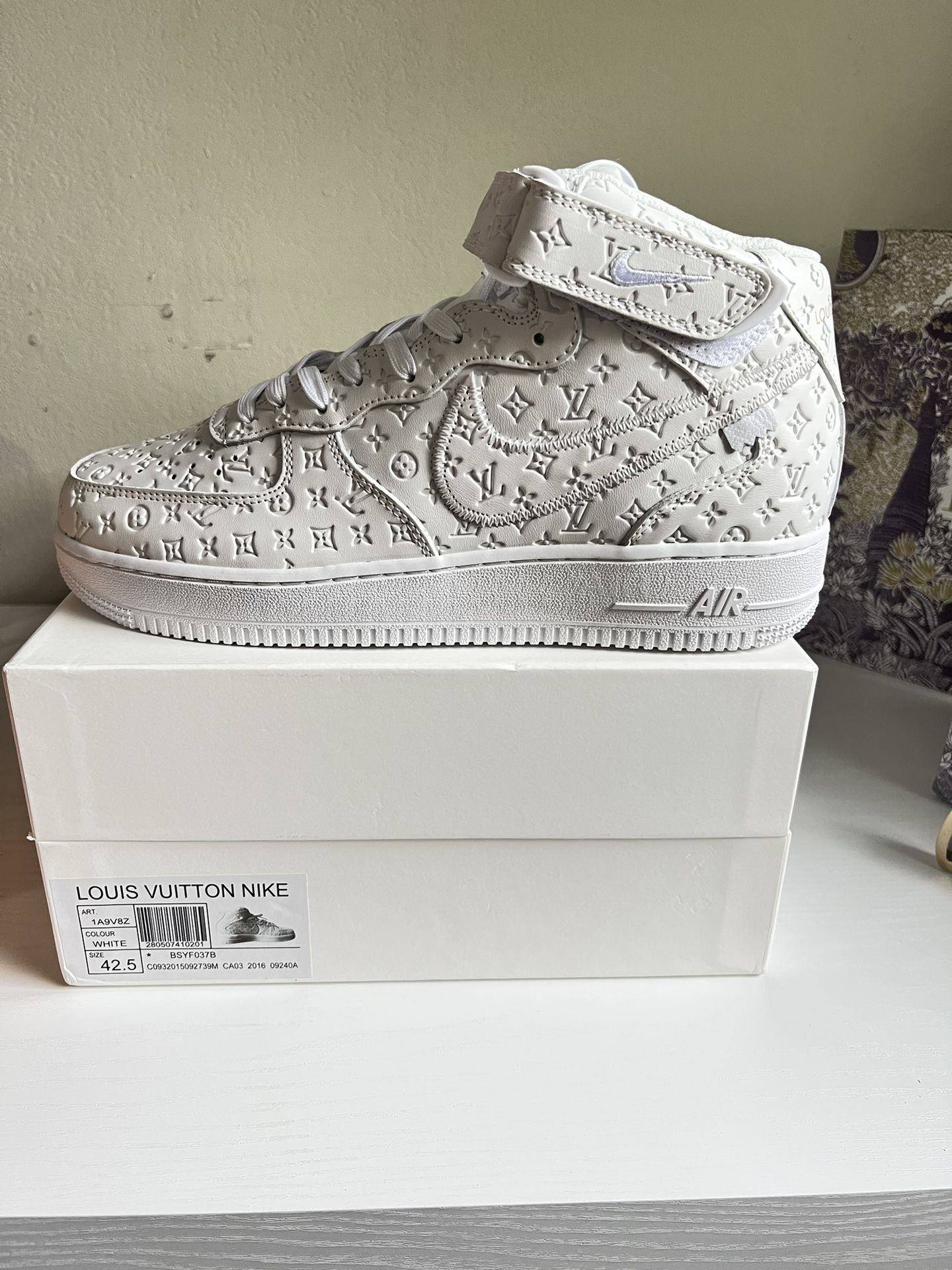 Vuitton Nike LV Air Force 1 Low shoes streetwear for Sale in Miami, FL -  OfferUp