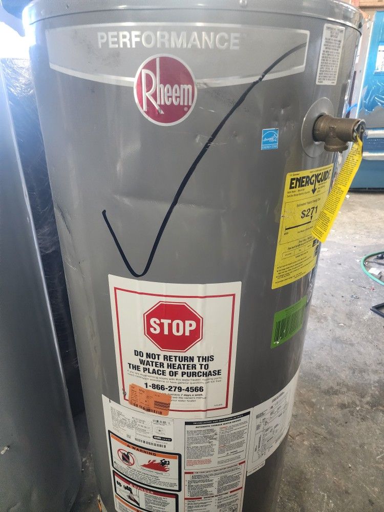 Water Heater Rheem Performance Platinum