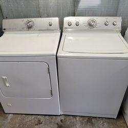Maytag Heavy Duty Top Load Washer And Gas Dryer Set 