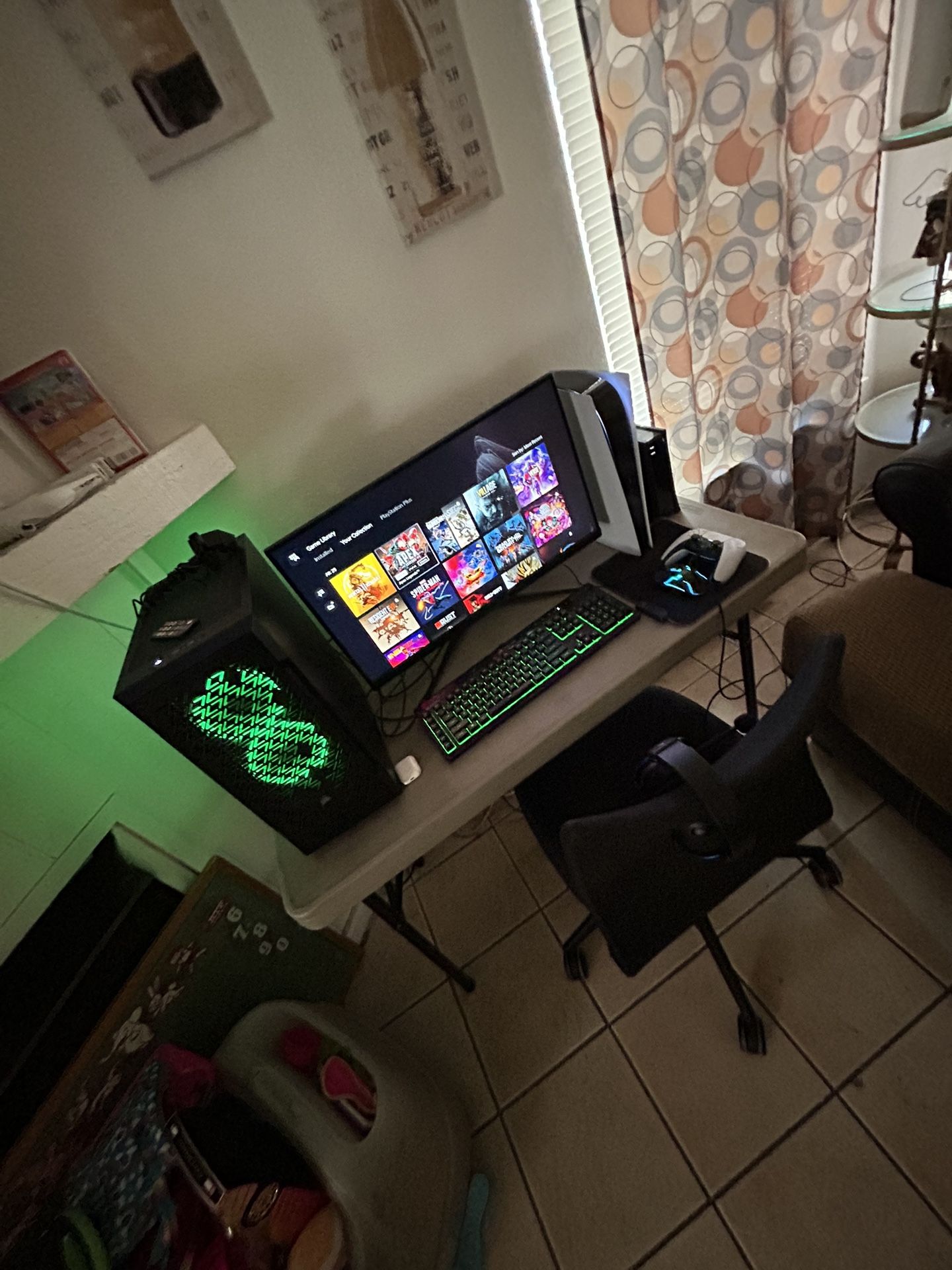 Selling PlayStation 5 And Monitor
