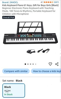 61 key Electronic Piano Keyboard