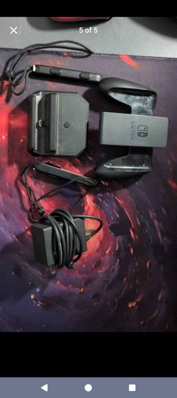 Nintendo switch w/accessories and games