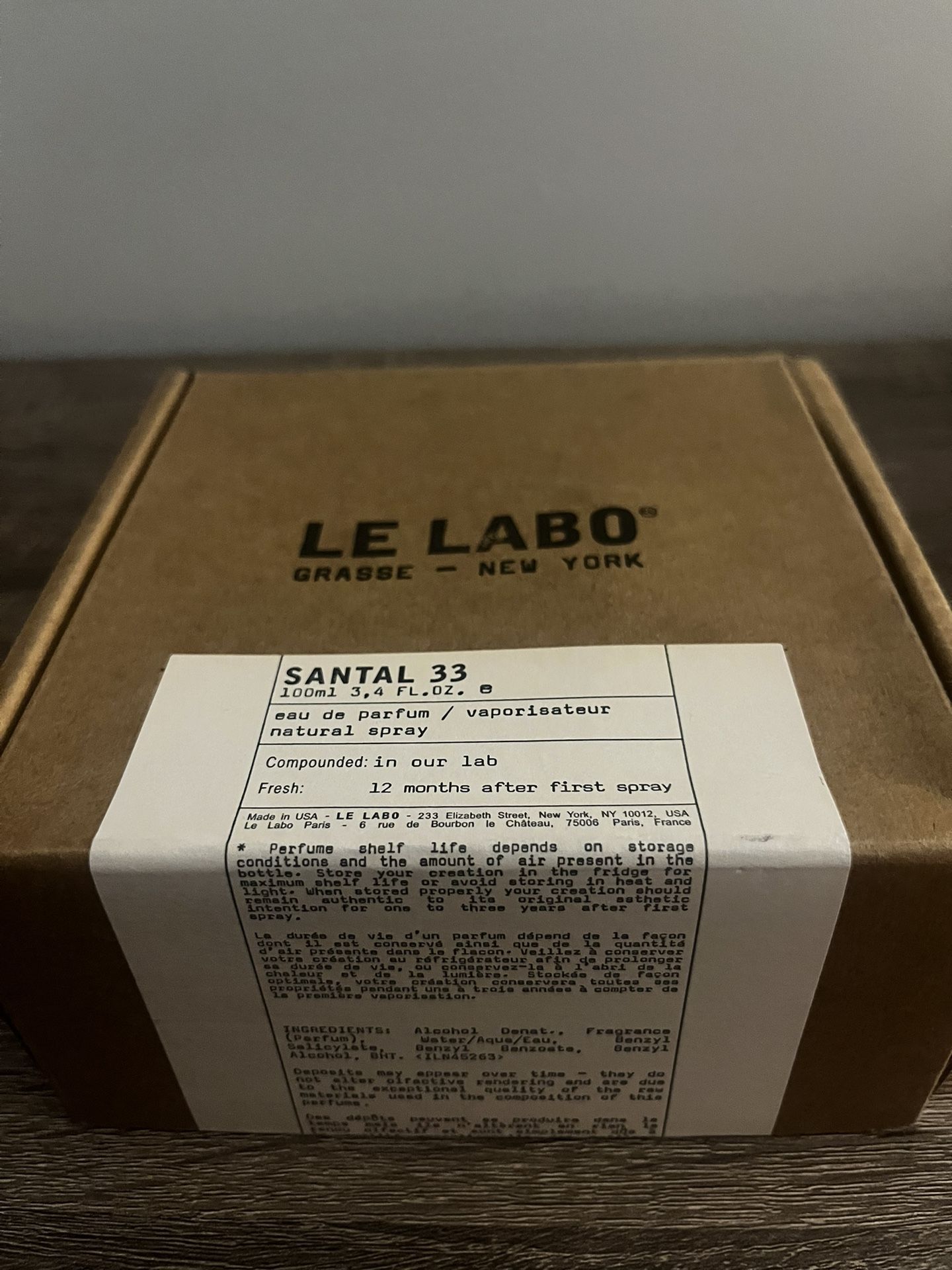 Le labo - Santal 33 unsprayed fragrance 100mL