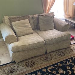 Full Living Room Couch Set (3 Seat Couch, Love Seat And Chair 