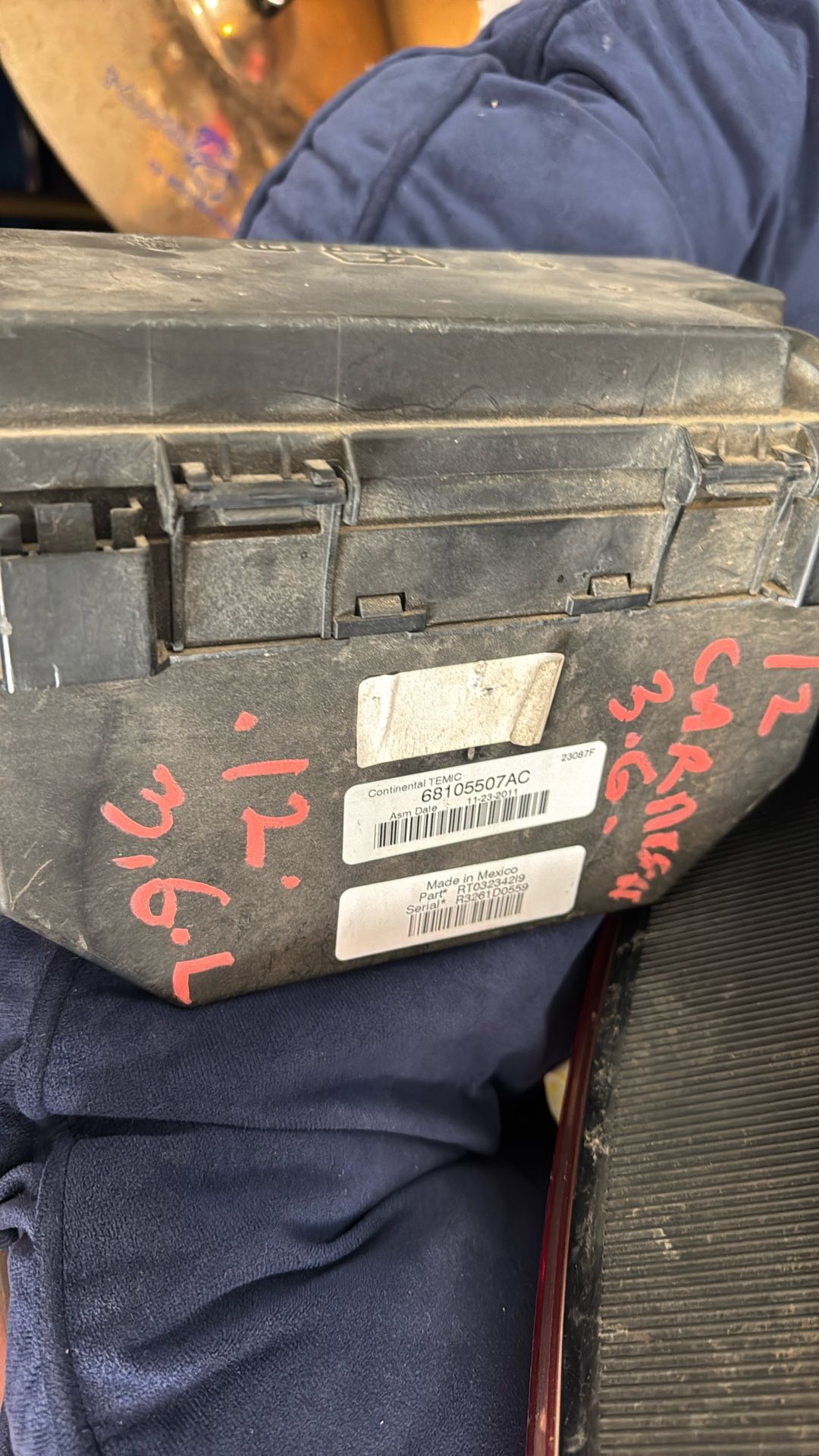 Integrated Power Module Dodge 2012