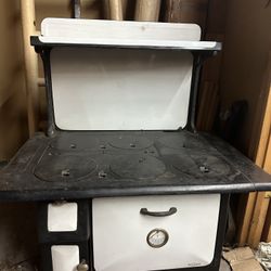 Vintage Jewel Enterprise Wood Stove Oven