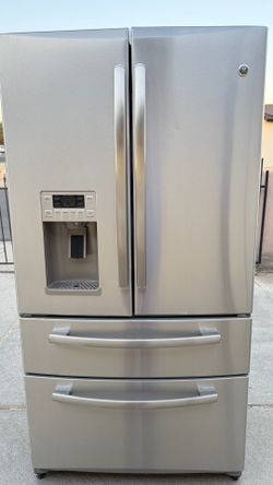 REFRIGERATOR GE 4-DOORS COUNTER DEEP